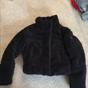 ALO Yoga Black Teddy Jacket